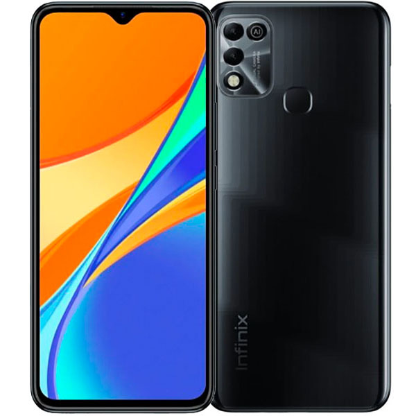 Смартфон Infinix Hot 11 Play 4/64 ГБ, полярный черный