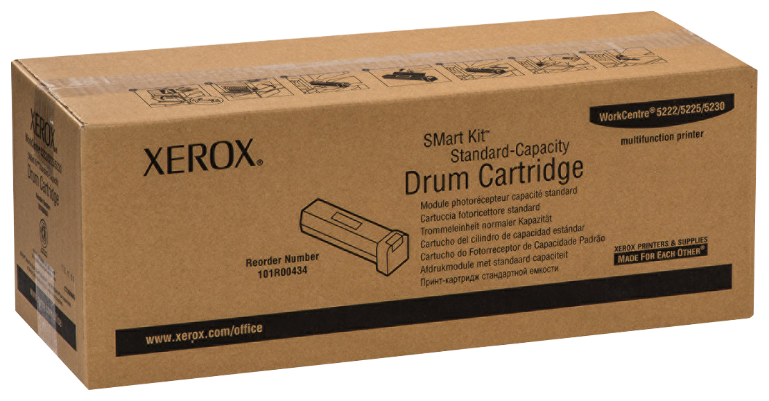 Блок фотобарабана Xerox 101R00434 ч/б:50000стр. для WC 5230/5222 Xerox
