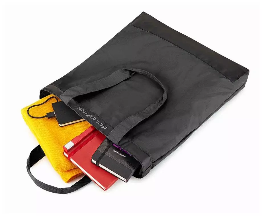 Сумка Moleskine JOURNEY PACKABLE TOTE (ET9JPTOG29) 6.5x40 0.109кг. полиамид серый