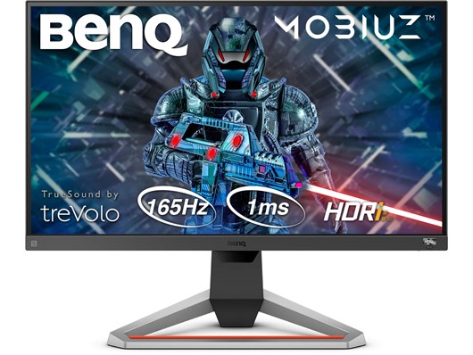 Монитор LCD BenQ 24.5&quot; Mobiuz EX2510S {1920x1080 165Hz 1ms 178/178 400cd 1000:1 8bit(6bit+FRC) HDR10 178/178 2xHDMI2.0 DisplayPort1.2 FreeSync(Prem) AudioOut 2x2.5W VESA} [9H.LKELA.TBE]