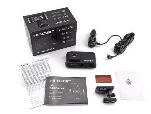 Видеорегистратор с радар-детектором Incar SDR-170 GPS черный