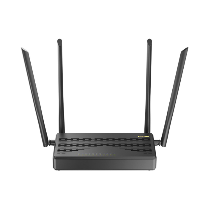 Роутер беспроводной D-Link DIR-825 (DIR-825/GFRU/R3A) AC1200 1000BASE-X SFP/4G ready черный