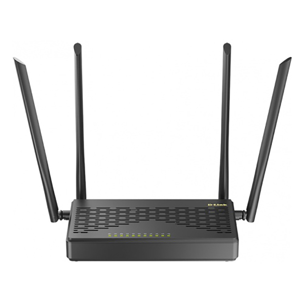 Роутер беспроводной D-Link DIR-825 (DIR-825/GFRU/R3A) AC1200 1000BASE-X SFP/4G ready черный