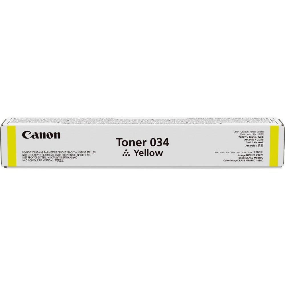 Тонер Canon 034 9451B001 желтый туба для копира iR C1225iF