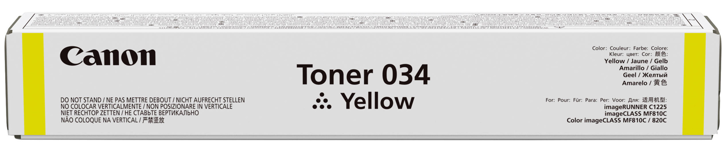 Тонер Canon 034 9451B001 желтый туба для копира iR C1225iF
