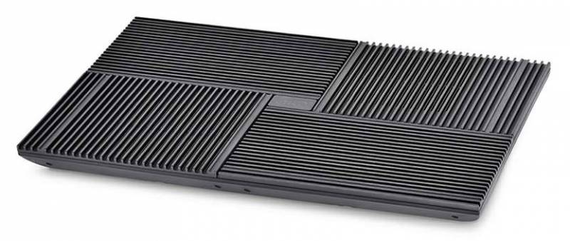 Подставка для охлаждения ноутбука DEEPCOOL MULTI CORE X8 (8шт/кор, до 17.3", вентиляторы 4x100мм, 2USB ) Retail box
