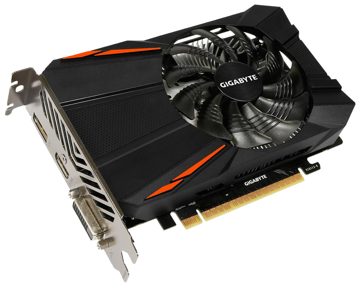 Видеокарта GIGABYTE GeForce GTX 1050 Ti D5 4G (rev1.0/rev1.1/rev1.2) (GV-N105TD5-4GD), Retail