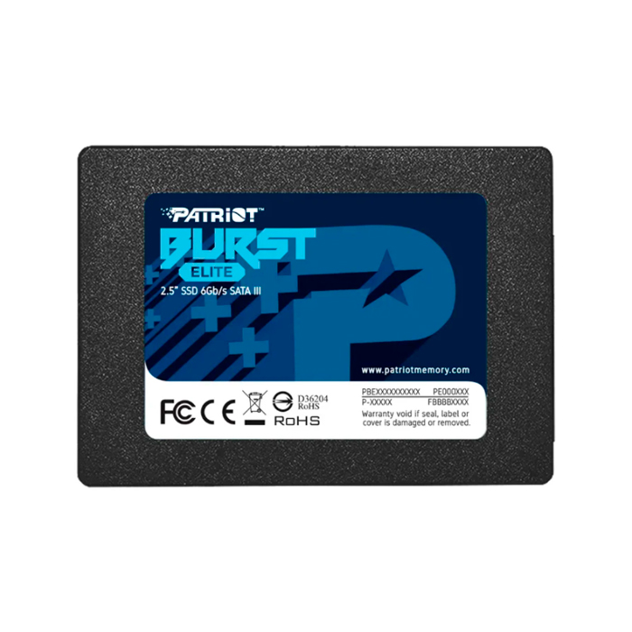 SSD жесткий диск SATA2.5" 240GB BURST ELITE PBE240GS25SSDR PATRIOT