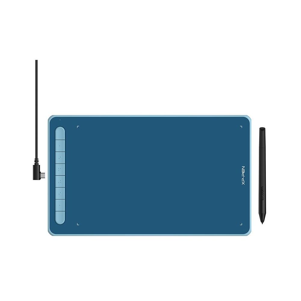 Графический планшет XPPen Deco Deco L Blue USB голубой