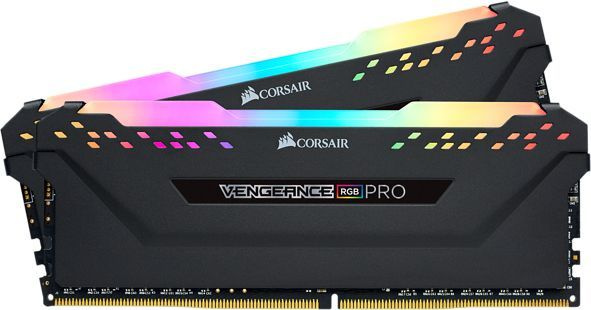 Оперативная память 16Gb DDR4 3200MHz Corsair Vengeance RGB (CMW16GX4M2C3200C16) (2x8Gb KIT)