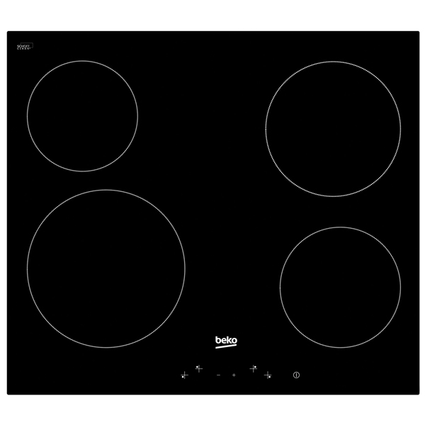 Электрическая варочная поверхность Beko HIC 64401 [ст-керамика, конф.:4, черный]