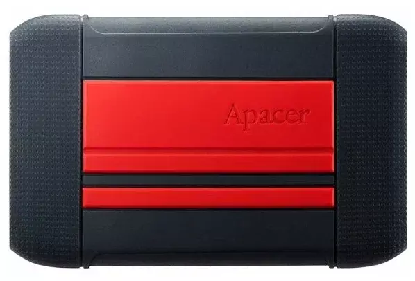 2 ТБ Внешний HDD Apacer AC633, USB 3.2 Gen 1, красный