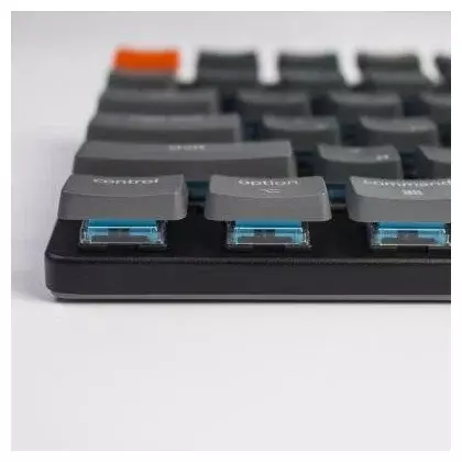 Клавиатура механическая беспроводная Keychron K3, Bluetooth, RGB, Red Switch, Черный/Серый K3E1