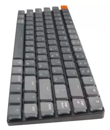 Клавиатура механическая беспроводная Keychron K3, Bluetooth, RGB, Red Switch, Черный/Серый K3E1