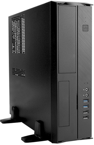 Корпус Slim Case InWin BL067 Black IP-S300FF7-0 U2*2+U3*2+Combo audio+FAN+ intrusion switch