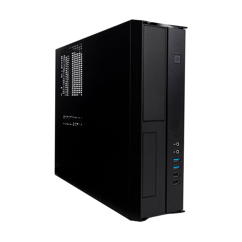 Корпус Slim Case InWin BL067 Black IP-S300FF7-0 U2*2+U3*2+Combo audio+FAN+ intrusion switch