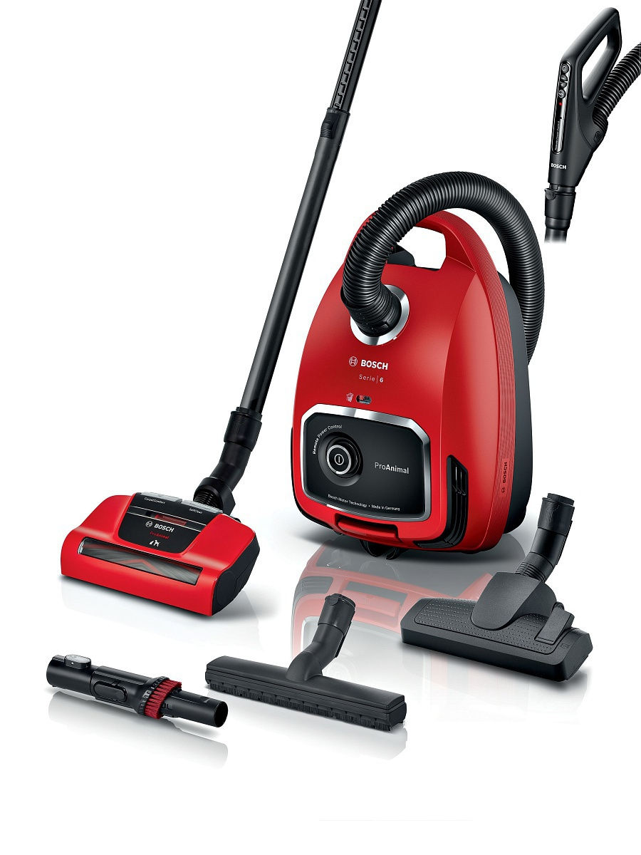 Пылесос Bosch BGL6PET1 красный
