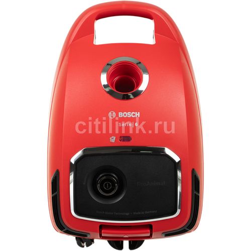 Пылесос Bosch BGL6PET1 красный