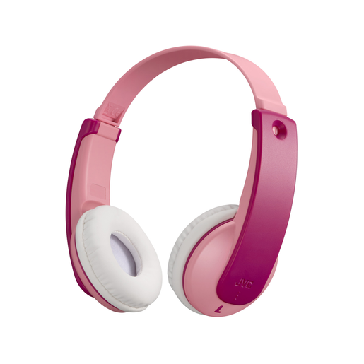 Наушники JVC беспроводные детские, модель HA-KD10W-P-E, серия KIDS - Bluetooth. Цвет: розовый