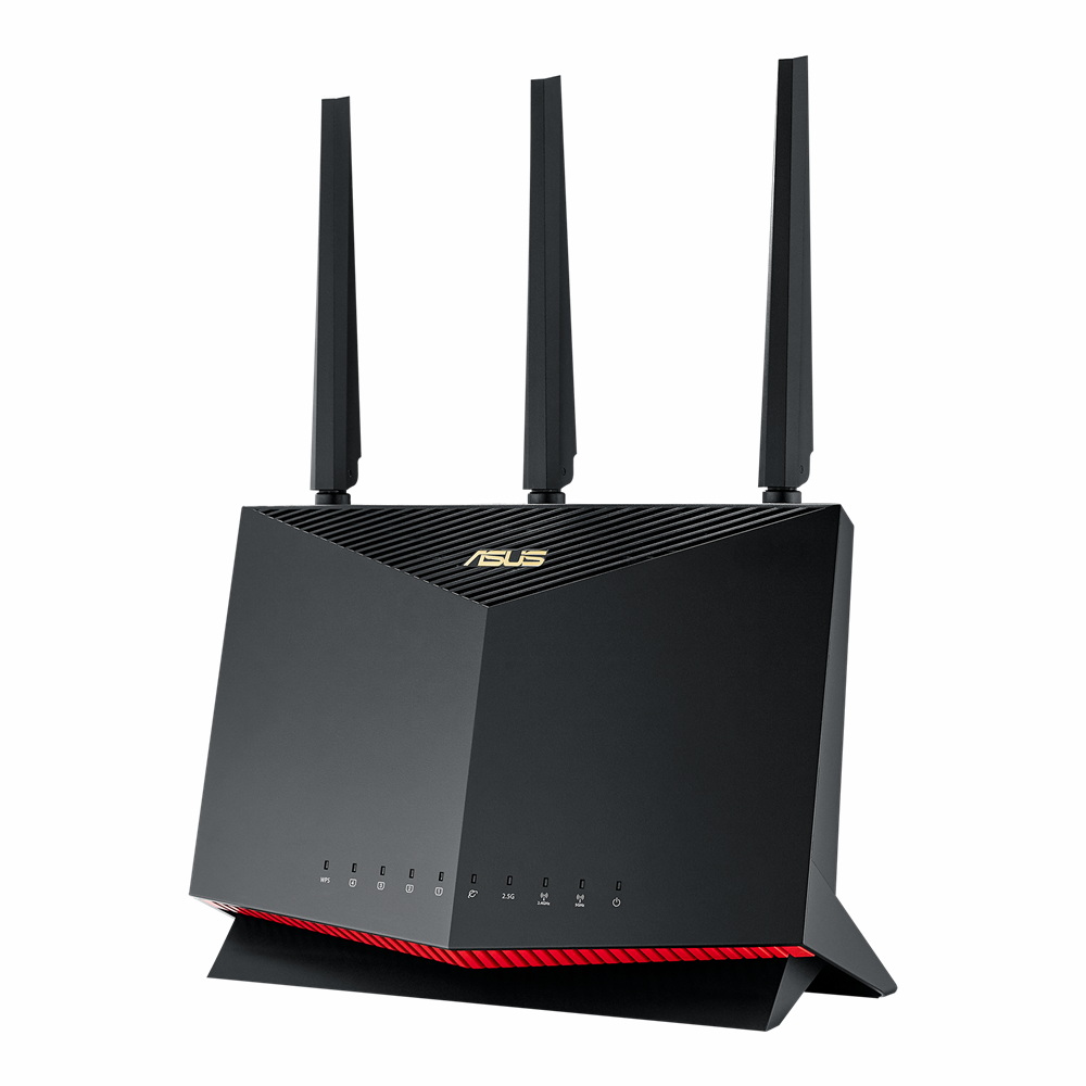 Wi-Fi роутер ASUS RT-AX86U, черный