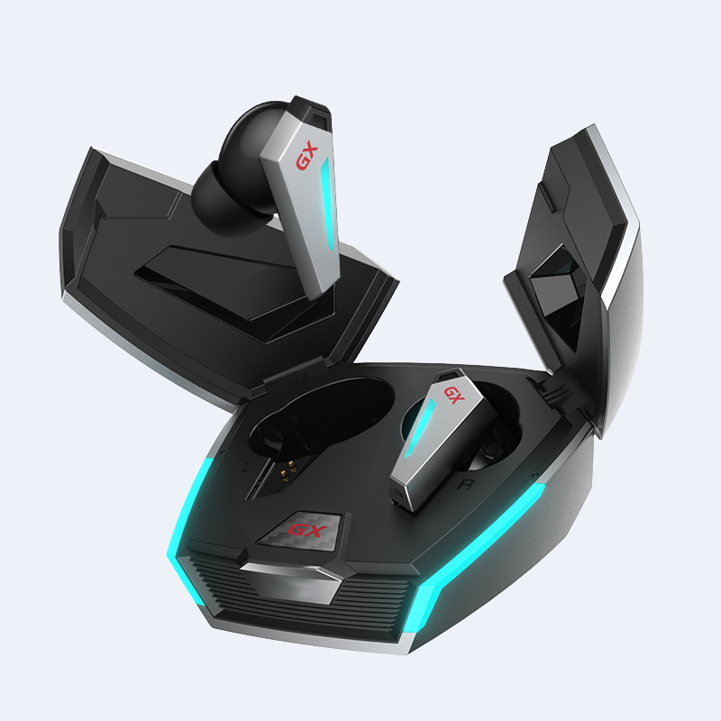 Наушники с микрофоном Edifier GX07 серый/черный вкладыши BT в ушной раковине