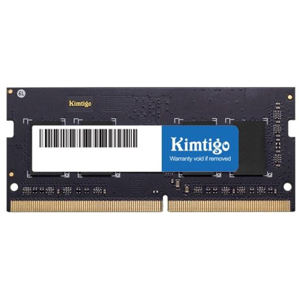 Память DDR4 8Gb 2666MHz Kimtigo KMKS8G8682666 RTL PC4-21300 CL19 SO-DIMM 260-pin 1.2В single rank