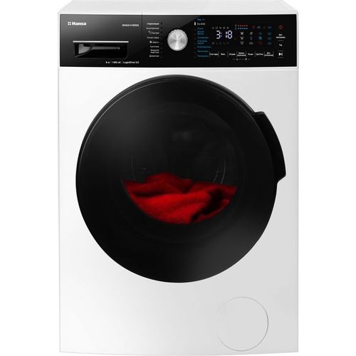 Стиральная машина Hansa WHK8141BSD5 класс: A+++ загр.фронтальная макс.:8кг белый