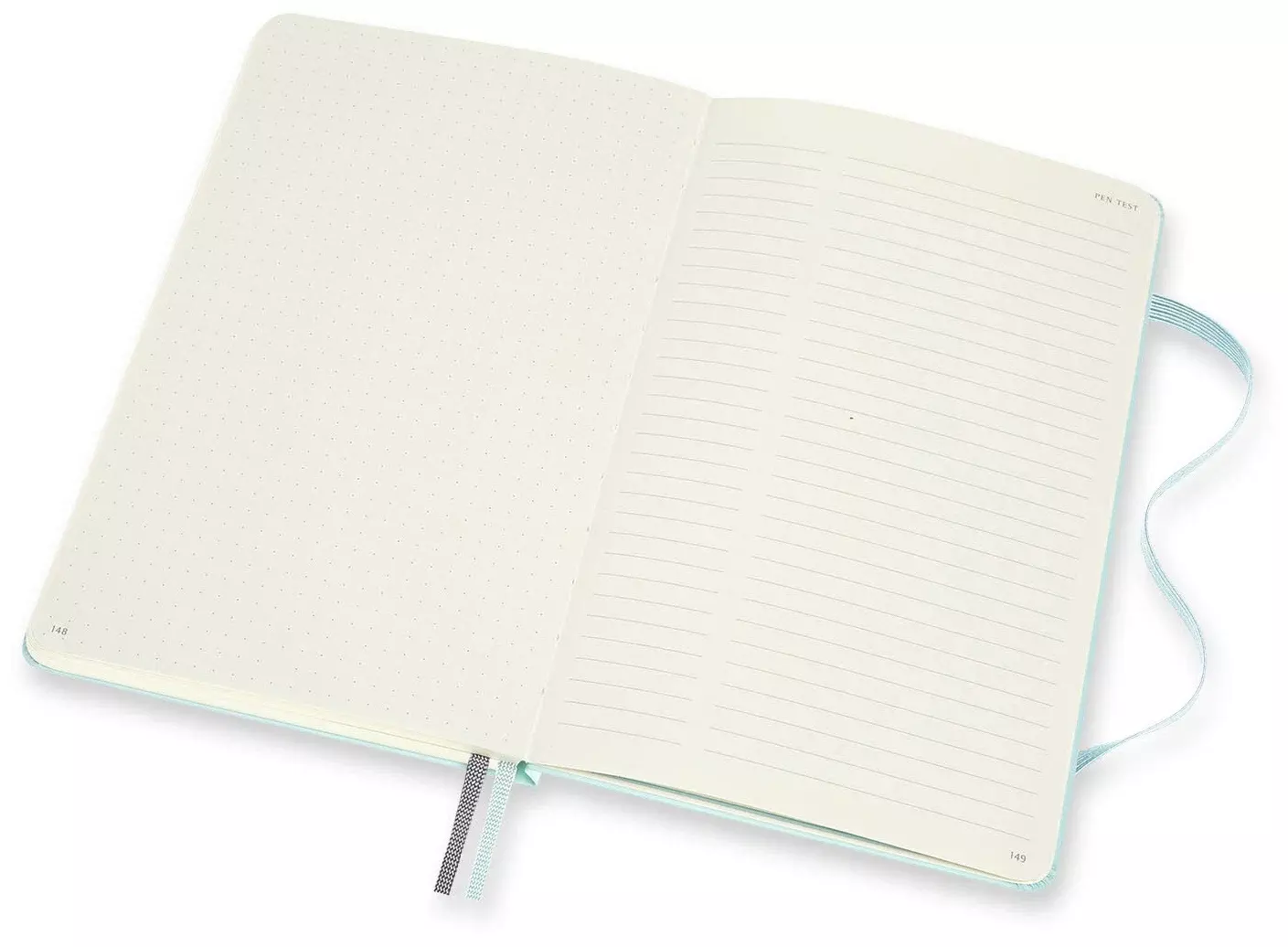 Блокнот Moleskine ART BULLET ARTBULNT3B24 Large 130х210мм 160стр. пунктир твердая обложка аквамарин