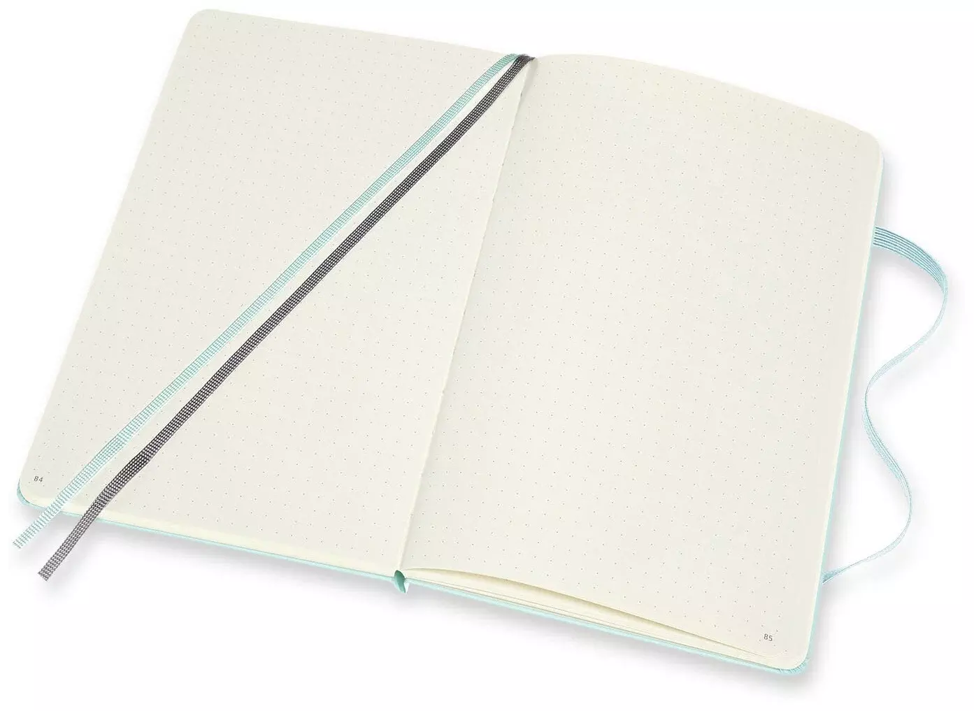 Блокнот Moleskine ART BULLET ARTBULNT3B24 Large 130х210мм 160стр. пунктир твердая обложка аквамарин
