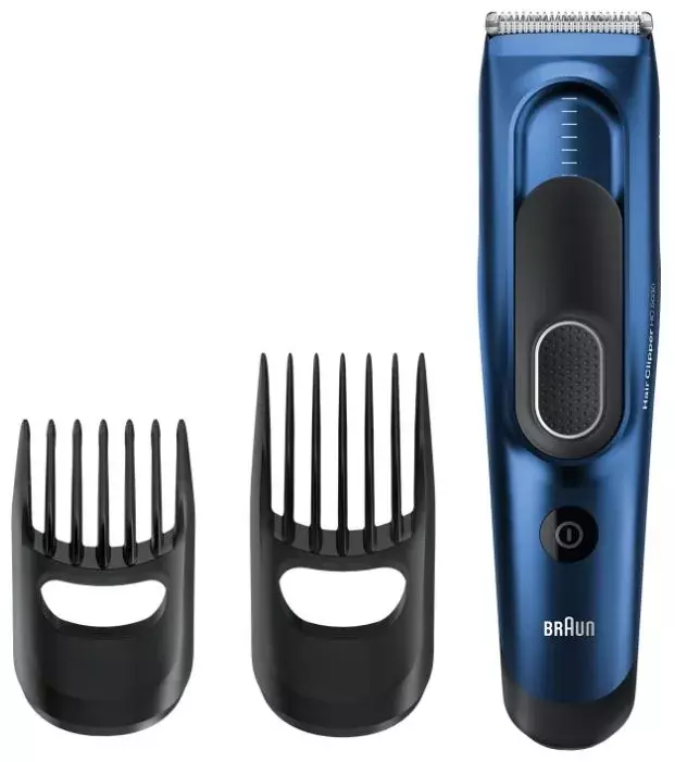 Триммер Braun HC5030 синий (насадок в компл:2шт)