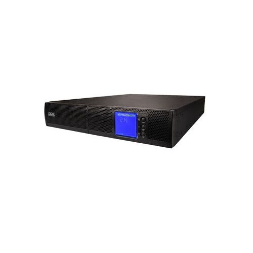 UPS Powercom SNT-2000, 2000 W / 2000 VA, Rack / Tower, 8 IEC320 C13 sockets and 1 IEC320 C19 socket with backup power, LCD, USB, RS-232, SNMP card slot, WxDxH 428x635x84 mm, weight 28.5 kg