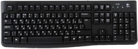 Клавиатура Logitech K120 for business черный USB 920-002522