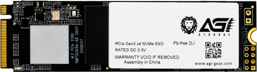 Твердотельный накопитель M.2 2280 512GB AGI AI198 SSD