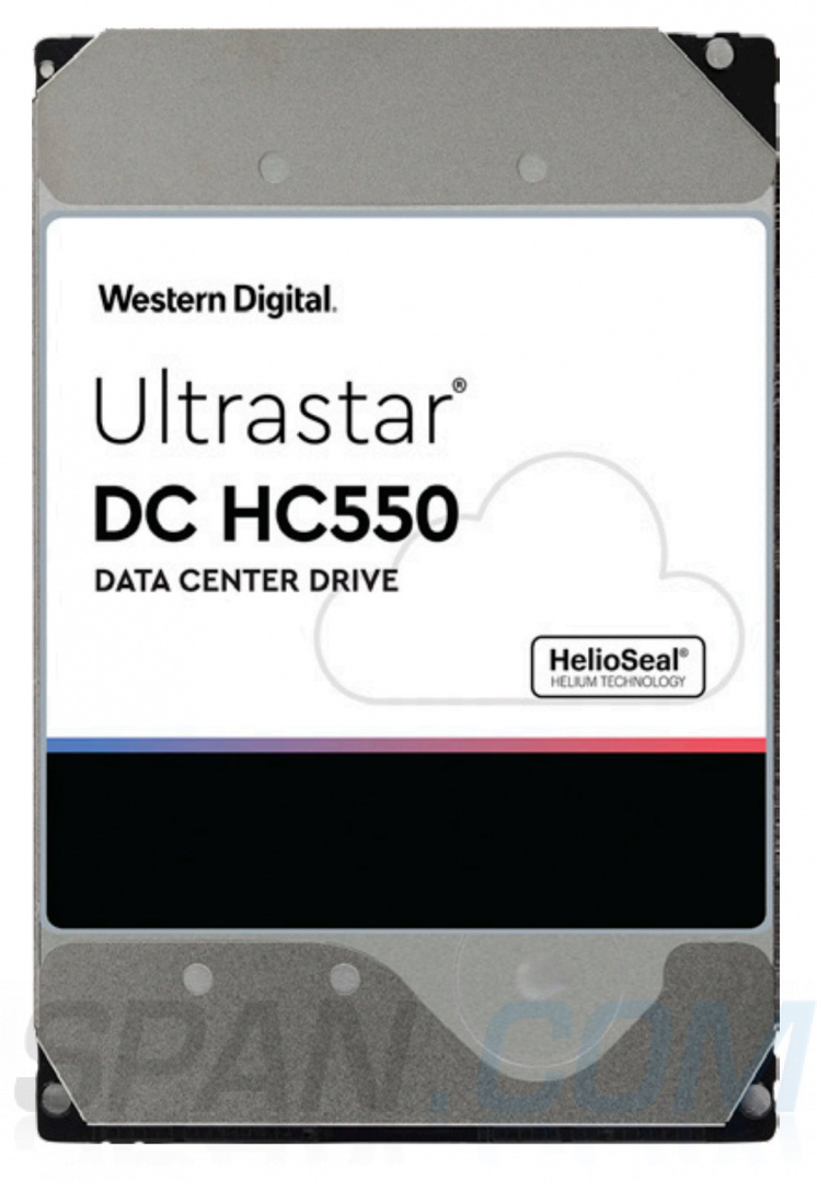 Жесткий диск Western Digital Ultrastar DC HС550 HDD 3.5" SATA 16Тb, 7200rpm, 512MB buffer