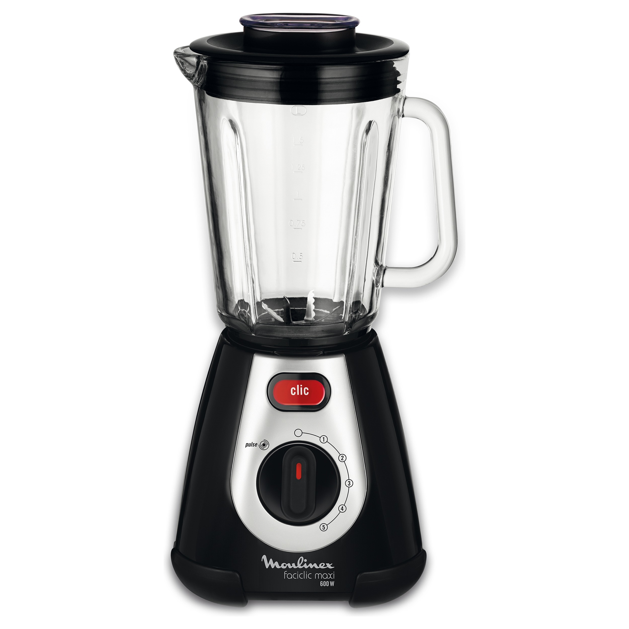 Блендер стационарный Moulinex LM233A32 600Вт черный