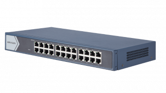 Коммутатор Hikvision DS-3E0524-E(B) 24G неуправляемый