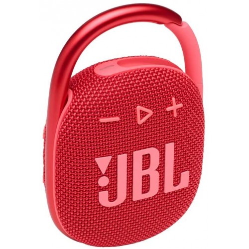 JBL CLIP 4 портативная А/С: 5W RMS, BT 5.1, до 10 часов, 0,24 кг, цвет Красный