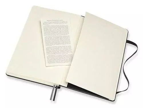 Блокнот Moleskine CLASSIC QP066 Large 130х210мм 240стр. пунктир твердая обложка черный