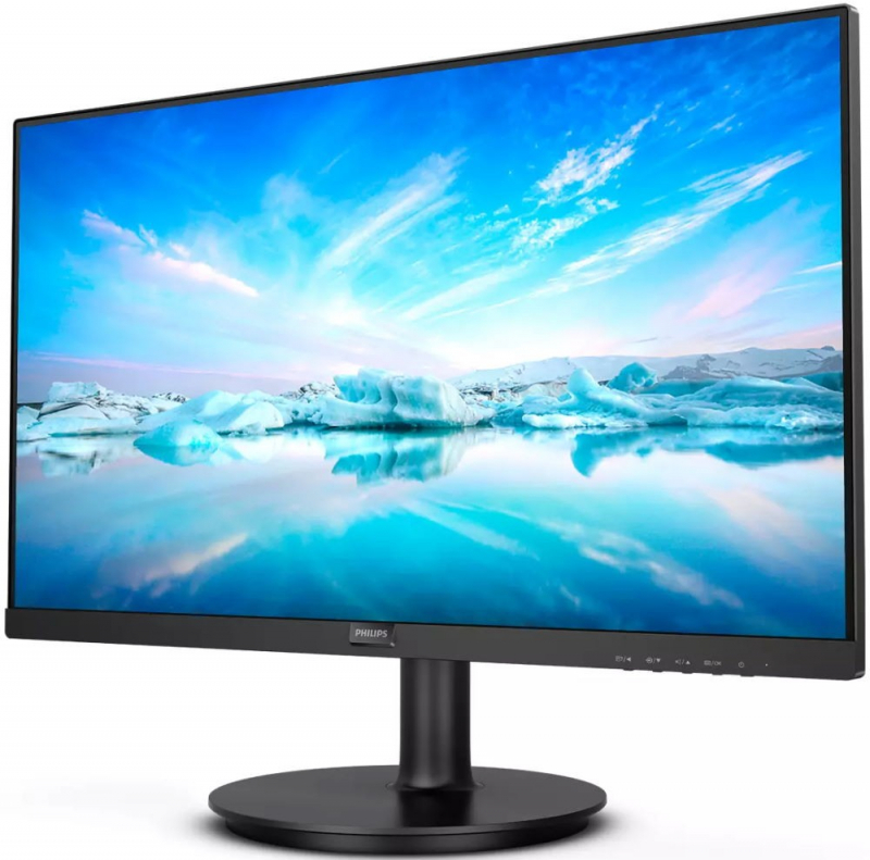 Монитор Philips 21.5 222V8LA/00, 1920x1080, 85 Гц, *VA, черный