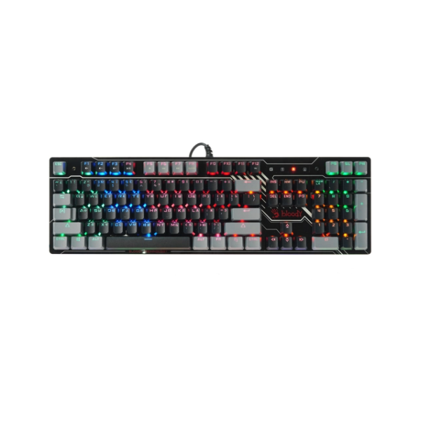 Клавиатура A4Tech Bloody B808N механическая черный/серый USB for gamer LED