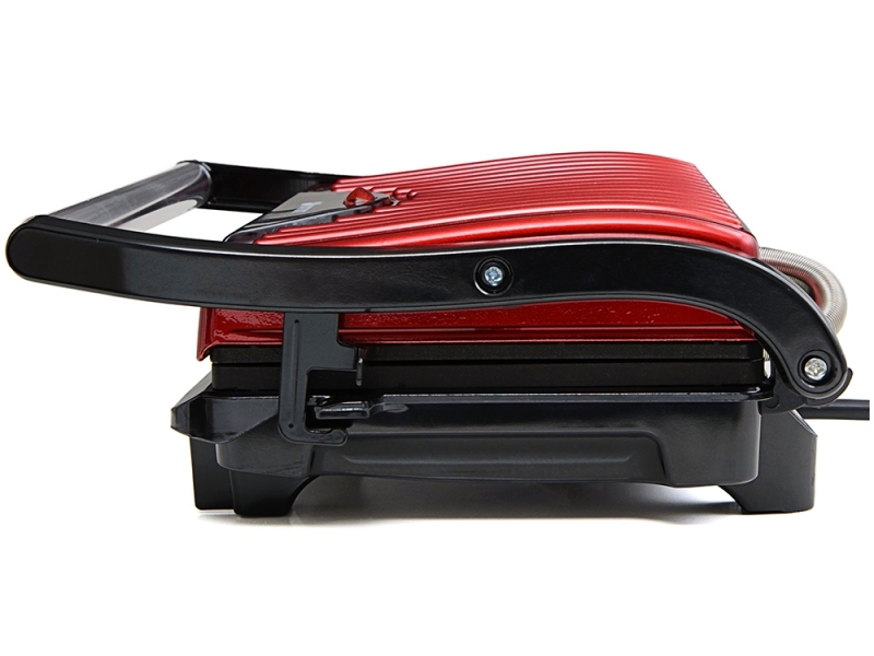 Сэндвичница Kitfort КТ-1609 Panini Maker, красный/ черный