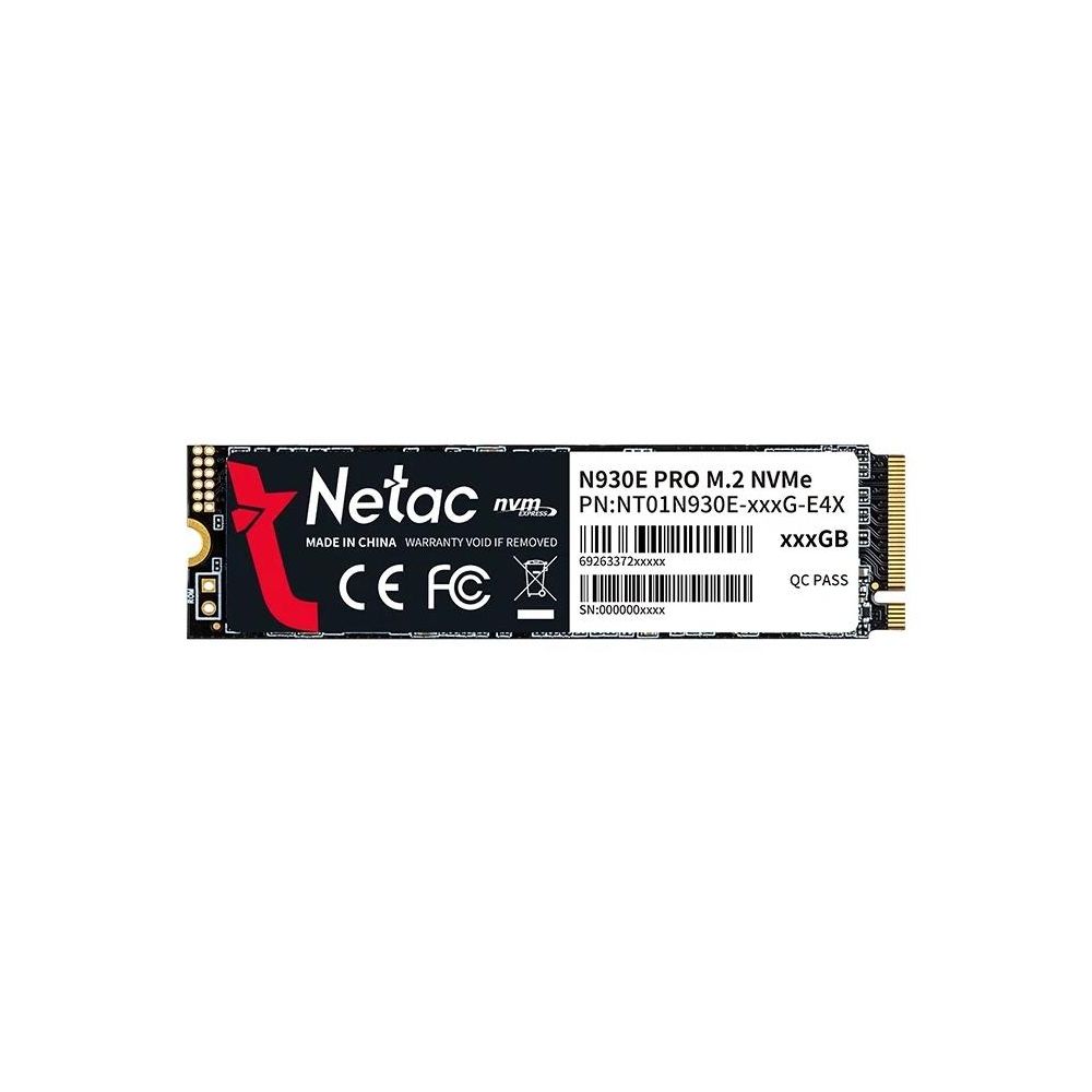Накопитель SSD Netac PCI-E 3.0 256Gb NT01N930E-256G-E4X N930E Pro M.2 2280