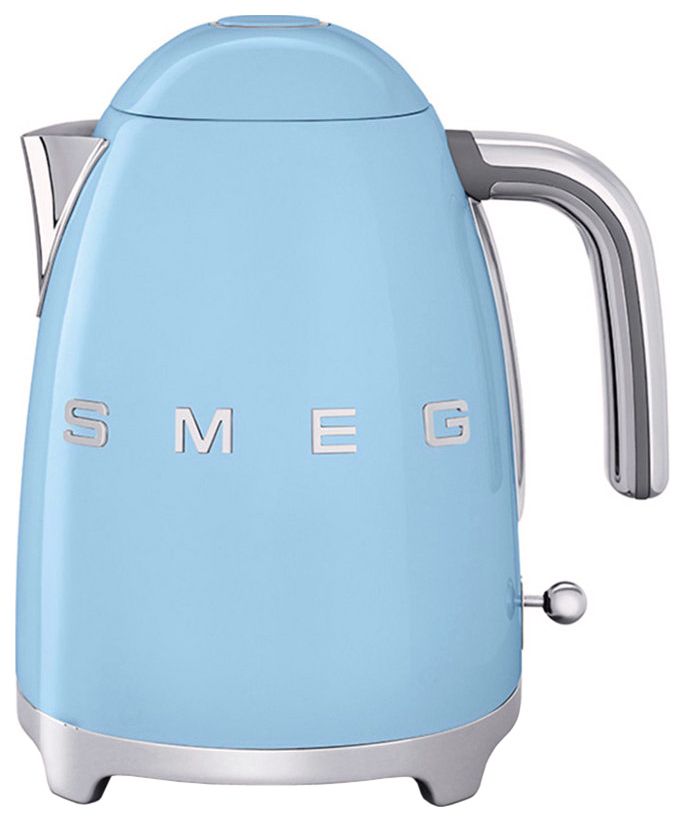 Чайник электрический SMEG KLF03PBEU , пастельный голубой