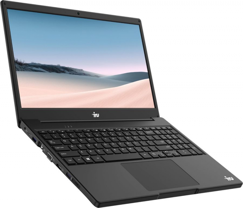 Ноутбук IRU Калибр 15Y Core i7 8550U 8Gb 256Gb 15.6" IPS FHD  Win11 Home Single Language 64 black