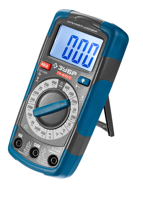 Мультиметр цифровой ЗУБР ТХ-810-Т 59810