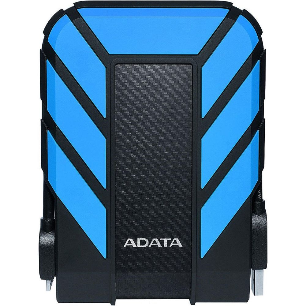 Жесткий диск A-Data USB 3.0 2Tb AHD710P-2TU31-CBL HD710Pro DashDrive Durable 2.5" голубой