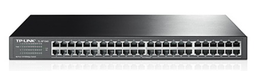 TL-SF1048 48-портовый 10/100 Мбит/с коммутатор, 48 портов RJ45 10/100 Мбит/с