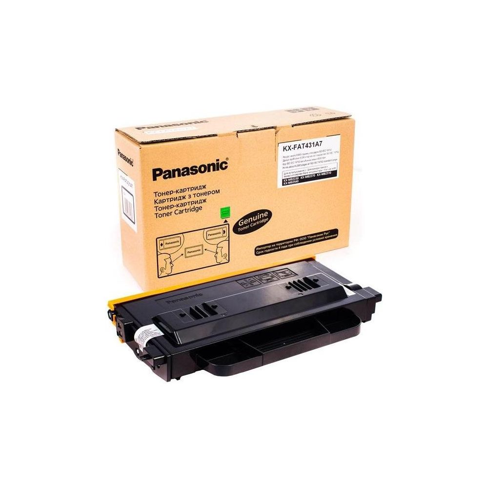 Картридж лазерный Panasonic KX-FAT431A7 черный (6000стр.) для Panasonic KX-MB2230/2270/2510/2540