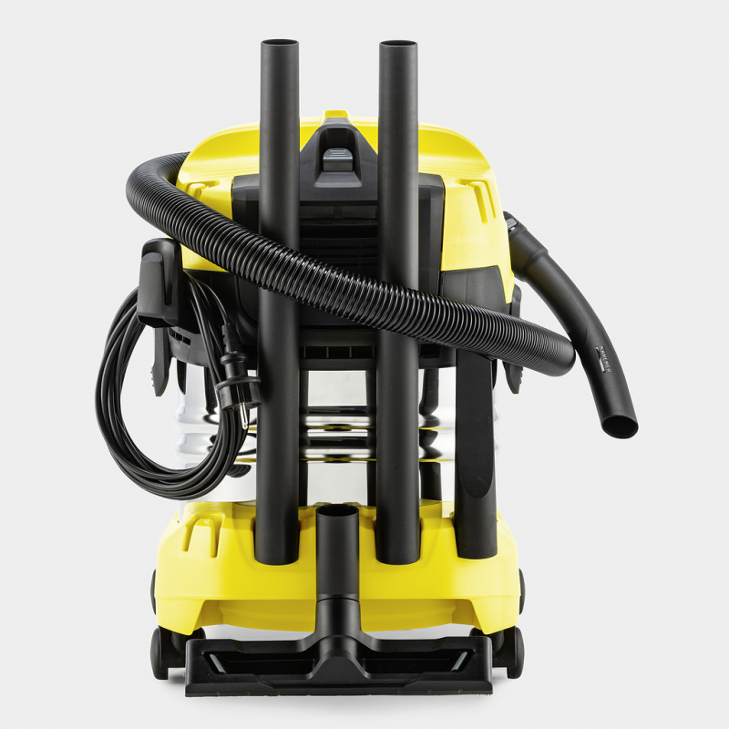 Строительный пылесос Karcher WD 4 S V-20/5/22 1000Вт (уборка: сухая/сбор воды) желтый