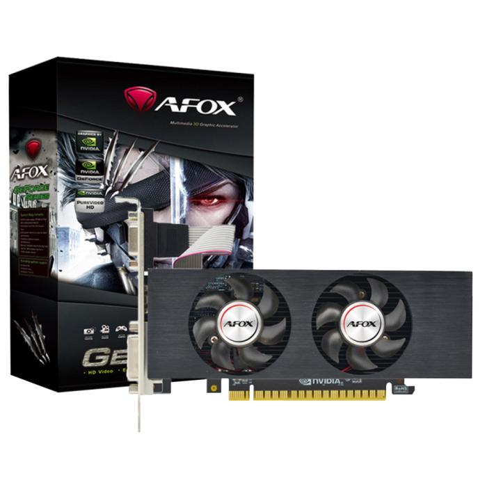 Видеокарта AFOX GTX750 LP 2GB GDDR5 128BIT DVI-D VGA HDMI DUAL FAN RETAIL PACK